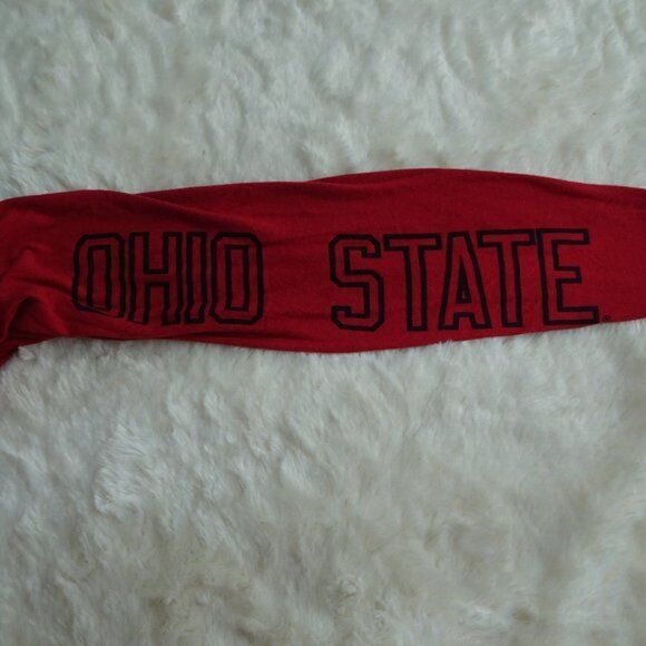 NCAA Ohio State Buckeyes Brutus Red L/S Shirt Size Small - Picture 3 of 6